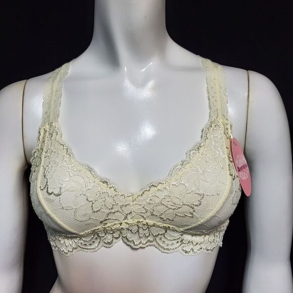 NWT Anemone Cream Lace Bralette (S/M) - Picture 3 of 5
